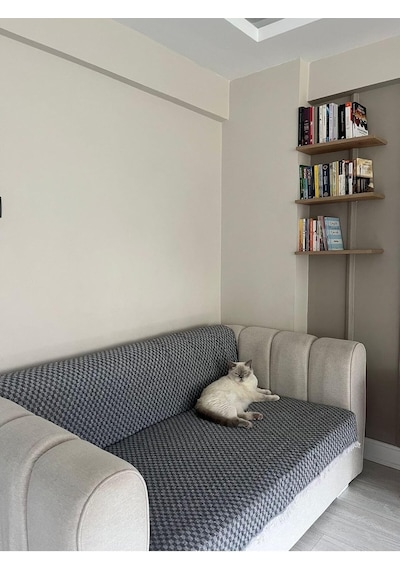 Ayrex Koltuk Örtüsü Pamuk Siyah 175 X 215 Diğer