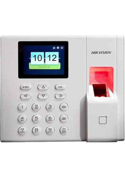 Hikvision Ds-k1a8503mf-b Parmak İzi Ve Mifare Kart Okuyucu Bağımsız Terminal Lcd,keypad Batarya