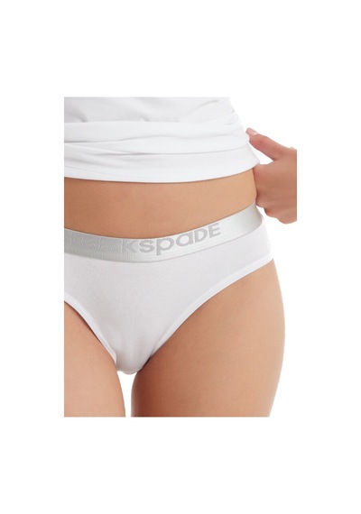 Blackspade Kadın Slip Külot Silver 1620 - Beyaz
