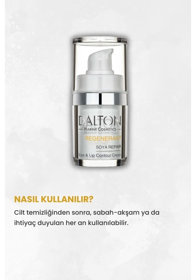 Kuru Ciltler Için Nemlendirici Pürüzsüzleştirici Soya Özlü Regenerant Anti Aging Göz & Dudak Kremi - 56917862