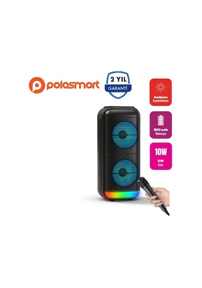 Polosmart Fs94 Party Speaker - Rgb Işıklı Hoparlör
