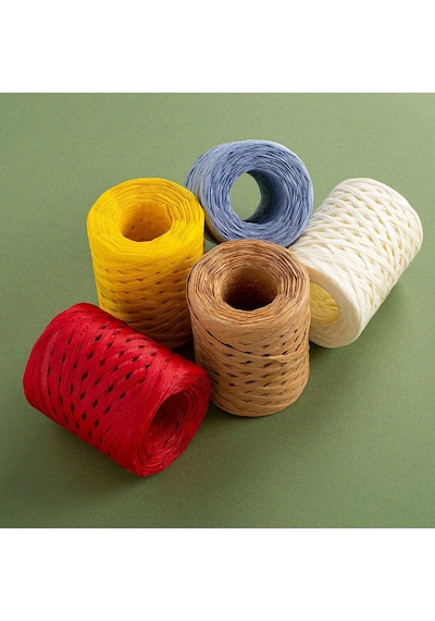 Loren Natural Raffia 90 Gr Lila Kağıt İp - 38