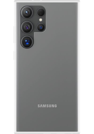 Newface Samsung Uyumlu Galaxy S24 Ultra Kılıf Lüx Şeffaf Silikon Şeffaf
