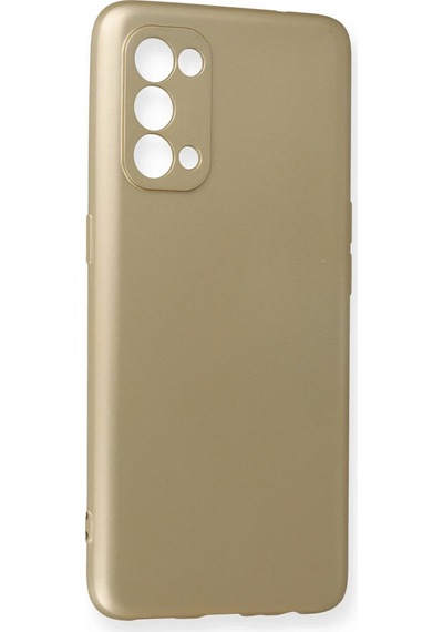 Ilkeshop Newface Oppo Reno 5 Pro Kılıf First Silikon - Gold