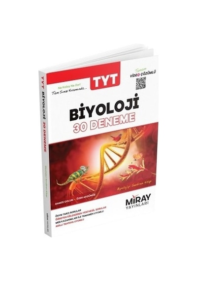 TYT Biyoloji 30 Deneme -  Miray Yayınları