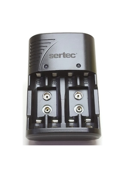Sertec C802 Universal 4'lü Hızlı Pil Şarj Aleti Kalem-Ince-9 V N11.349