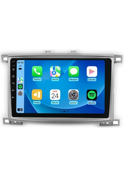 Maitech Df65577 Toyota Land Cruiser J100 1998-2007 4+64gb Multimedya Android Teyp 9"
