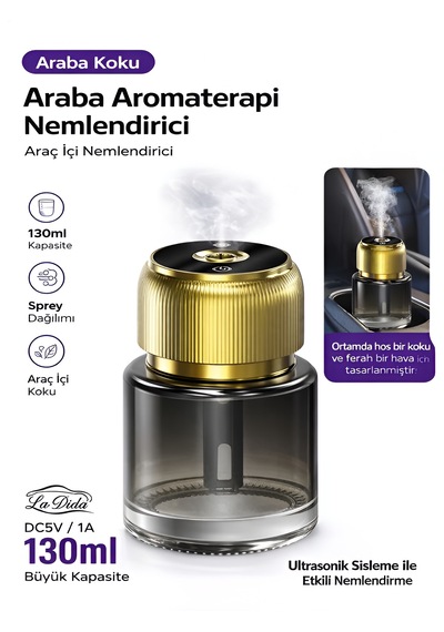 130ml 200mah Yıldız Tavan Efektli Nemlendirici Araç Ev Ofis Dağ Esanslı Kokulu Led
