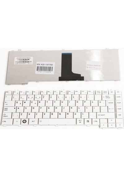 Toshiba Uyumlu Nsk-tm0sv Nsk-tm0gq 01 Notebook Klavyesi - Beyaz - Tr