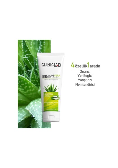 %95 Aloe Vera Onarıcı Ve Yatıştırıcı Jel 150 Ml