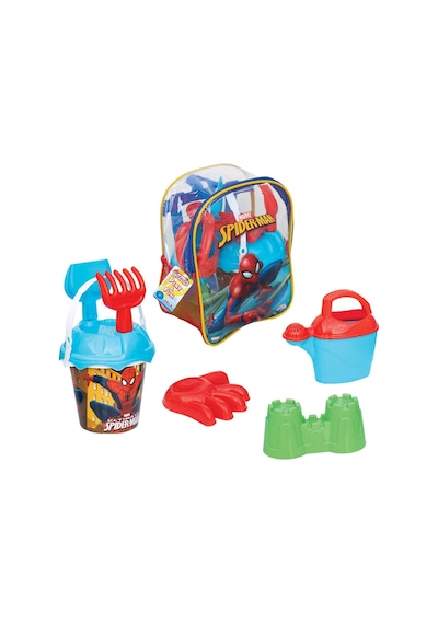 Dede Spiderman Resimli Sırt Çantası Plaj Seti Mavi L7352386423n1 Çok Renkli