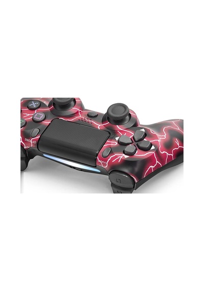 Gamepad Ps4 Uyumlu - Kırmızı Siyah Nd400p Evimdeyokyok