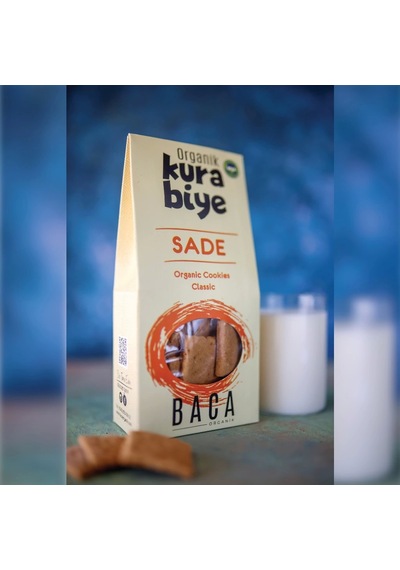 Baca Organik Organik Sade Kurabiye 55 G