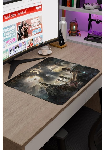 Expedition 33 Kaymaz Dikişli Kauçuk Oyuncu Mousepad V1 - 48x40 Xl Gaming Mouse Pad Fare Altlığı