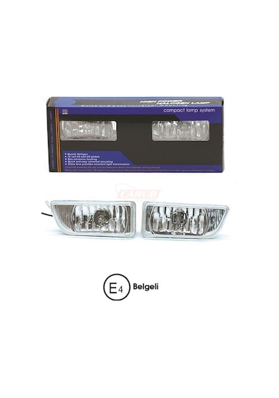 12v Sis Lambası (beyaz Cam) (h3 Ampullü) Toyota Corolla Uyumlu 1993-1998 N11.8837