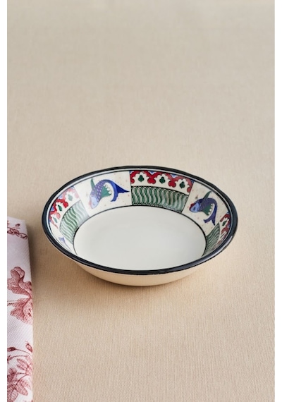 Karaca  x Ömür Akkor İznik Balık Çerezlik 14 cm