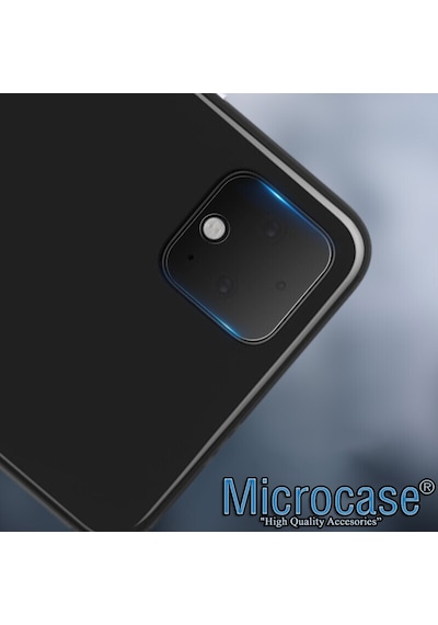 Microcase Google Pixel 4 Kamera Camı Lens Koruyucu Film