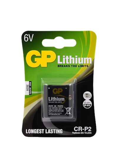Gp Crp2 6v Lityum Fotoğraf Makinesi Pili Tekli