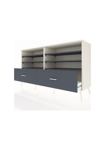 Hyperion Konsol 6 Raflı 2 Çekmeceli 176x44x99 Aytaşı-antrasit Aytaşı-antrasit Hyperion Konsol 6 Raflı 2 Çekmeceli 176x44x99 Aytaşı-antrasit Aytaşı-antrasit
