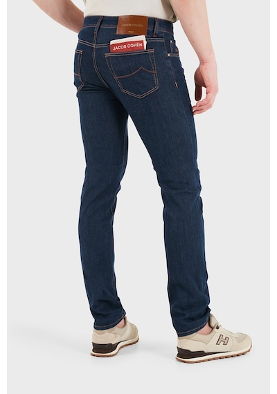 Jacob Cohen Pamuklu Slim Fit Normal Bel Dar Paça Jean Erkek Kot Pantolon Jum Qe004 034 S3735 R2 100d Lacivert