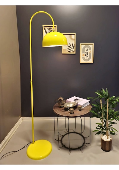 Sonart Taksi Sarısı Lambader Hareketli Başlık Modern Dekorati... Turkuaz
