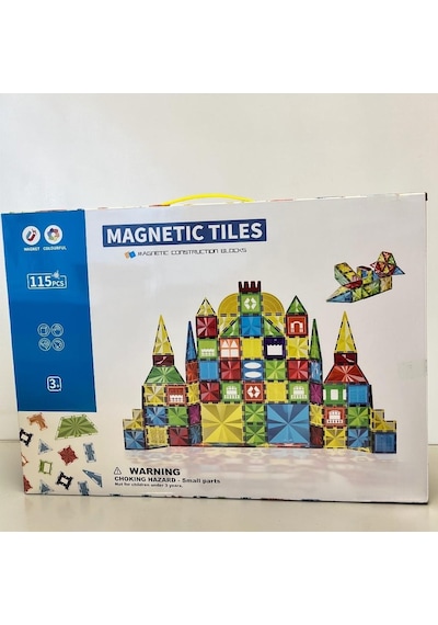 Sh59695 115 Parça Magnet Stan.seri Renkli Blok