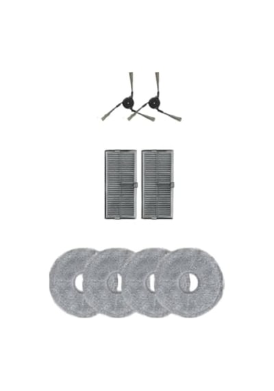X40 Master-x40 Ultra-l40 Ultra Dreame İle Uyumlu 2 Yan Fırça 2 Filtre 4 Mop Genel