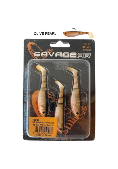 Savage Gear Soft 4play Shad 7.2cm 8gr 3'lü Paket Silikon Yem