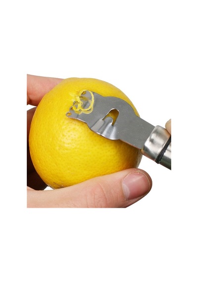 Portakal Limon Kabuk Çizici Soyucu Plastik  Saplı