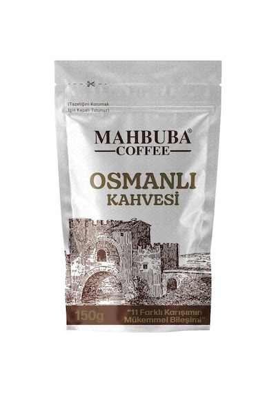 Mahbuba Kahve Misafir Seti Kahve 2 Fincan Hediyeli Dibek, Menengiç Ve Osmanlı Kahvesi - 3x150 Gr Türk Kahvesi