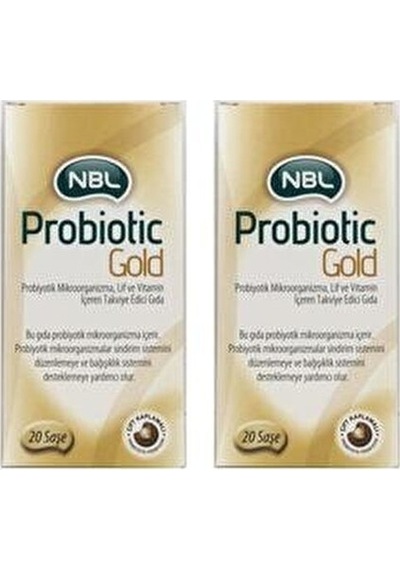 Nbl Probiotic Gold 2'Li 20 Saşe