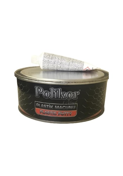 Polikor Plastik Tampon Macunu Siyah 800Gr
