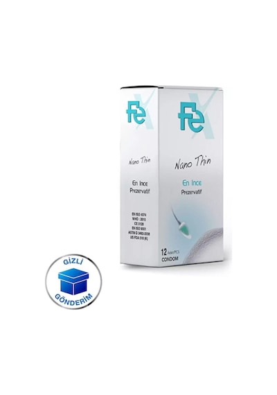 Nano Thin En Ince Prezervatif 12 Li