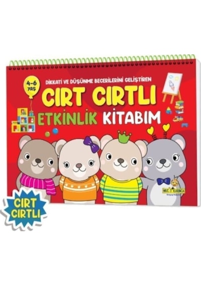 Cırt Cırtlı Etkinlik Kitabım 4 - 6 yaş