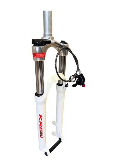 Zoom R/lo 26" Jant Gidondan Kilitlenebilir Bisiklet Maşası 1-1/8 Qr Maşa Disk Fren Uyumlu Beyaz