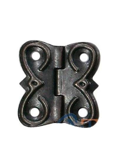 Papatya Menteşe Eko - Küçük 18x20 Mm, Antik, 1 Adet Çok Renkli
