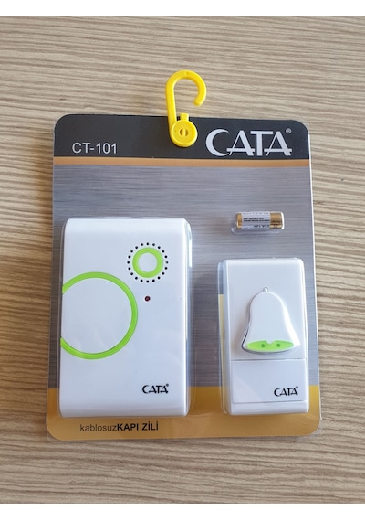 Cata Ct-101 Kablosuz Kapı Zili Yeşil
