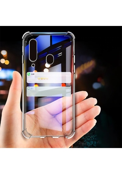 Galaxy Uyumlu A40 Nitro Anti Shock Silikon Kılıf