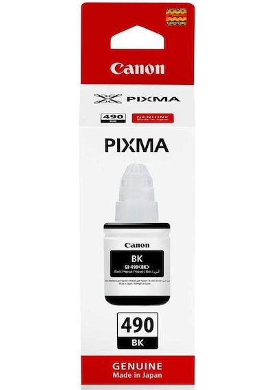 Canon GI-490BK Siyah Mürekkep Şişe 135ML 6000 Sayfa 0663