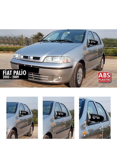 Fiat Palio 2010 2013 Yarasa Ayna Kapak - abs Plastik Piano Black