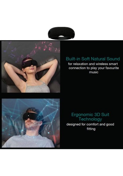 Eleeels R6 Göz Bakımı Masaj Aleti Ve Hava Akupunkturu - 4 Masaj Modu - Ergonomik 3d Suit Teknolojisine Sahip Nano Silkin Astar