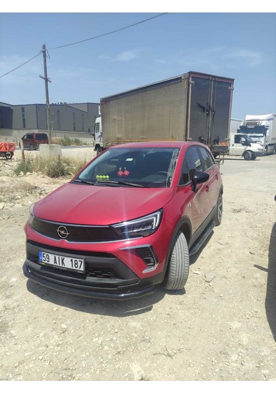Opel Crossland X 2021+ 3'lü Set Tregaron Basamak - Ön Bıyık - Arka Koruma