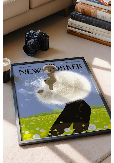 The New Yorker Çerçeveli Tablo March 16 2020