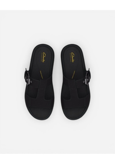 Clarks Aristella West Black Sde Kadın Siyah Terlik 26185813 Siyah