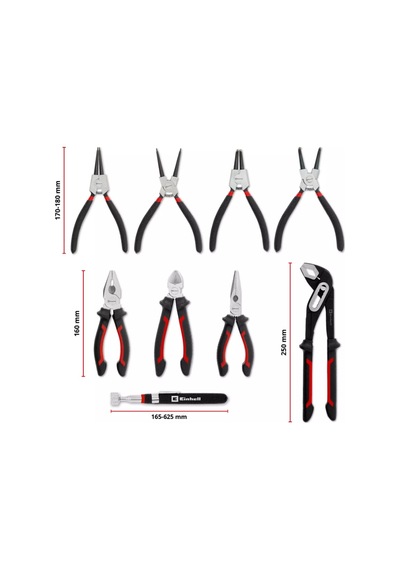 Einhell Pense Seti 9 Parça 370522