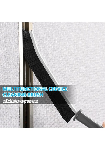 Boşluk Temizleme Fırçası, 2 Adet Sert Kıllı Köşe Temizleme Fırçası Paketi, Mutfak, Banyo, Boşluklar, Köşeler, Küçük Alanlar İçin Çok İşlevli Derz Temizleme Fırçası