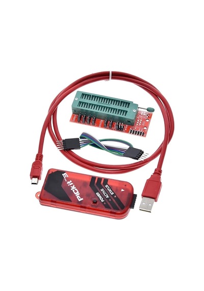 Pickit3 Pic Programlama Kartı ve Dip Çevirici Adaptör Kartı
