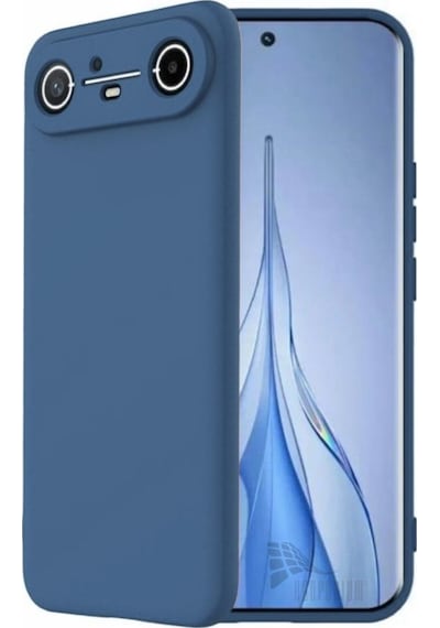 Tecno Spark Slim Uyumlu Silikon Kılıf - Pastel Renk Tonu Kamera Korumalı Esnek Kapak -lacivert Lacivert
