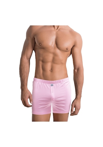 The Don Pembe Renk Jersey Penye/Örme Erkek Boxer
