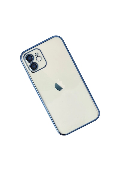 Newface - 518 - Apple İphone Uyumlu 12 Kılıf Razer Lensli Silikon - Aconcept - - Lacivert